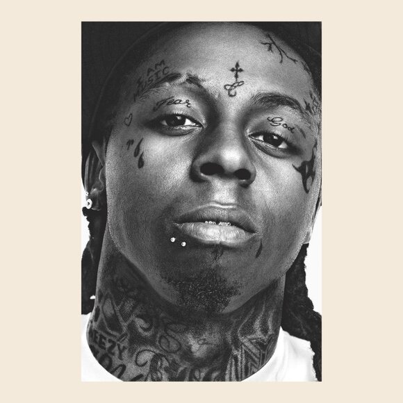 Michelle L Other - Lil Wayne Black And White Tattoos Hip Hop Rap Poster_ 170